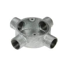 25mm Galvanised Intersection Box