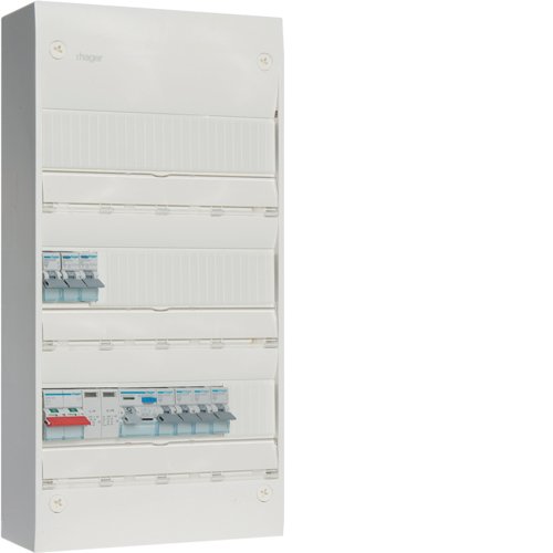 Hager Gamma 3Row 39Mod SPD Consumer Unit SBE9101SPD