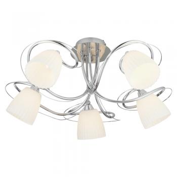 6259/5CH Leke Chrome 5 LT Ceiling Light