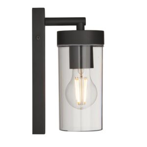 98439 Hayden IP44 Black Wall Light